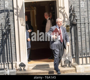 London 30th April 2019, Geoffrey Cox  leaves a Cabinet meeting at 10 Downing Street, London Credit Ian Davidson/Alamy Live News Stock Photo