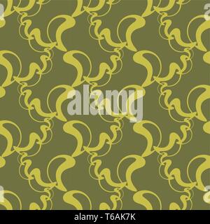Abstract vector elements on elegant pattern. Vintage seamless design for fabric, web, wallpaper, wrapping paper etc. Stock Vector