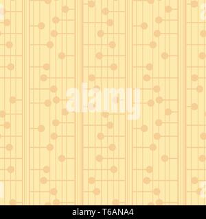 Abstract geometric seamless pattern. Dotted vector pale ornament for textile, wrapping paper, fabric, wallpaper, web etc. Stock Vector
