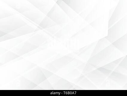White abstract geometric background vector illustration Stock Vector