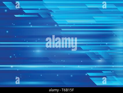 Geometric blue color and light abstract background vector illustration EPS 10 Stock Vector