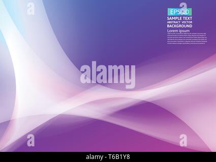Colorful waves geometric abstract background design. Fluid gradient shapes composition futuristic design. vector illustration Stock Vector