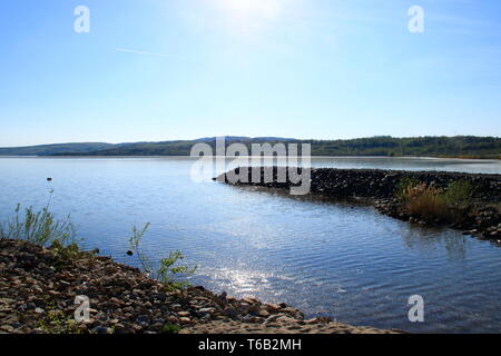 Berzdorfer See near Görlitz in Saxony Stock Photo