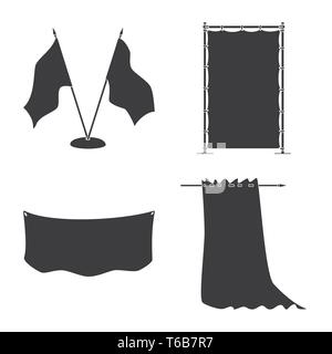 flag,banner,curtain,cloth,screen,sheet,silk,clear,flying,wall,rectangle,drape,cotton,hanging,country,fluttering,stand,horizontal,waving,flagstaff,poster,material,media,promotional,textile,fabric,white,blank,canvas,texture,presentation,set,vector,icon,illustration,isolated,collection,design,element,graphic,sign,black,simple Vector Vectors , Stock Vector