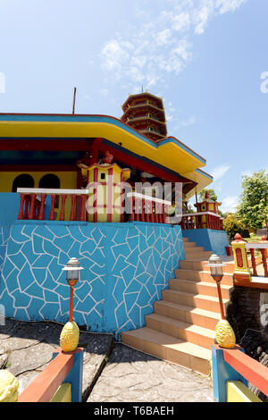 Pagoda Ekayana, Tomohon, Sulawesi Utara Stock Photo