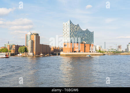 The Elbphilharmonie is the new cultural icon in Hamburg Stock Photo