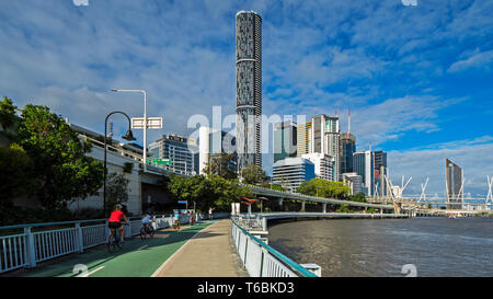 Brisbane City Queensland Australia scenes Stock Photo