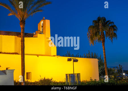 Sant Carles de Peralta Village. Santa Eulalia des Riu Municipality. Ibiza Island. Balearic Islands. Spain Stock Photo