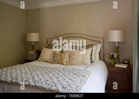 Georgian style bedroom Stock Photo