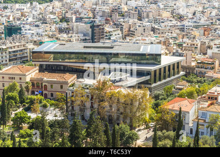 Athens, Greece – Acropolis Museum on October 25 2018 in Greece. Stock Photo