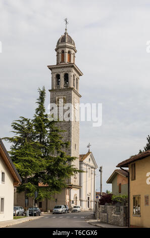 Church of San Pietro Apostolo in San Pier d’Isonzo, Friuli Venezia Giulia, Italy Stock Photo