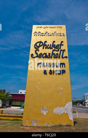 Phuket seashell museum, Rawai, Phuket island, Thailand Stock Photo