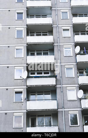 social housing in Berlin Kreuzberg Stock Photo