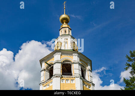 The 18th century Kremlin belfry in Uglich, Russia Stock Photo