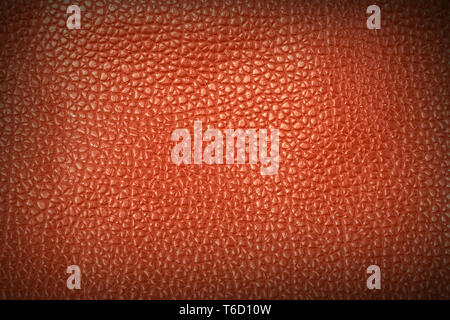 Brown leather texture closeup background Stock Photo