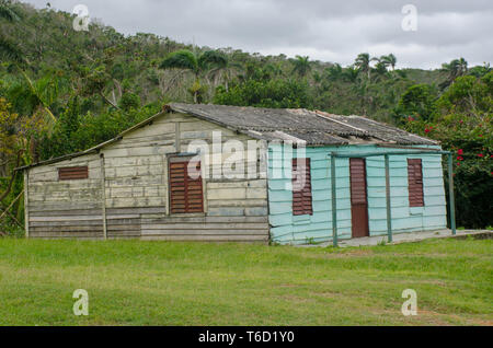 Wooden shack  Cuba Stock Photo