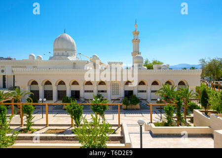 Jordan, Aqaba Governorate, Aqaba. Sharif Hussein bin Ali Mosque. Stock Photo