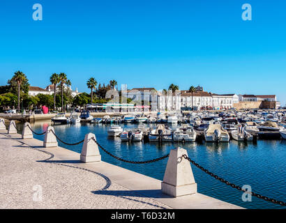 Marina in Faro, Algarve, Portugal Stock Photo