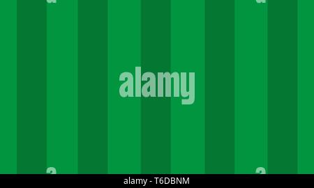 Vector green grass soccer football field background Stock Vector