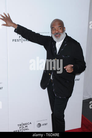 April 27, 2019 - New York, New York, U.S. - David Alan Grier at the Tribeca TV: ''IN LIVING COLOR'' 25th Anniversary Reunion at the 2019 Tribeca Film Festival, held at Spring Studios in Tribeca in New York, New York, USA, 27 April 2019 (Credit Image: © Ylmj/AdMedia via ZUMA Wire) Stock Photo
