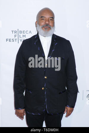 April 27, 2019 - New York, New York, U.S. - David Alan Grier at the Tribeca TV: ''IN LIVING COLOR'' 25th Anniversary Reunion at the 2019 Tribeca Film Festival, held at Spring Studios in Tribeca in New York, New York, USA, 27 April 2019 (Credit Image: © Ylmj/AdMedia via ZUMA Wire) Stock Photo