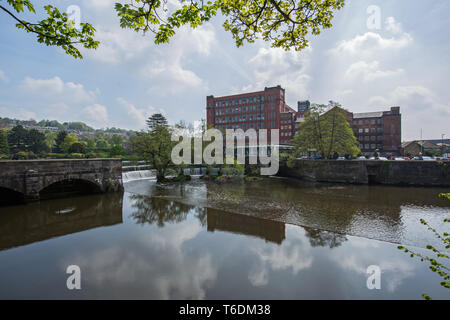 Strutts Mill, Belper, Derbyshire Stock Photo