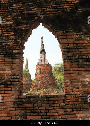 Ayutthaya former capital of the Kingdom of Siam Stock Photo