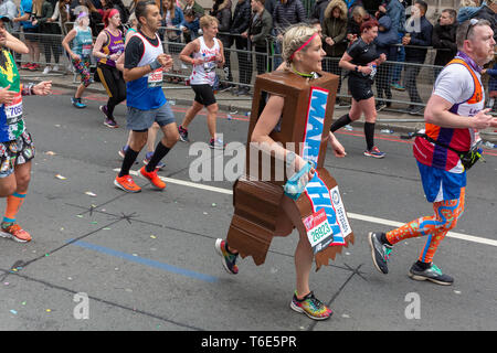 The Virgin London Marathon 2019 Stock Photo