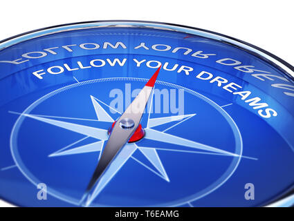 follow your dreams Stock Photo