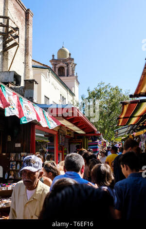 Popular Olvera Street in Los Angeles, California, USA Stock Photo