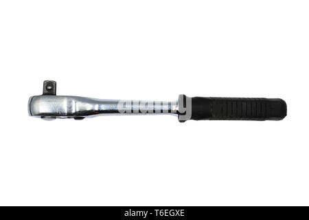 Socket wrench, Socket Spanner Wrenches, Ratchet isolated on white background High resolution image gallery. Stock Photo
