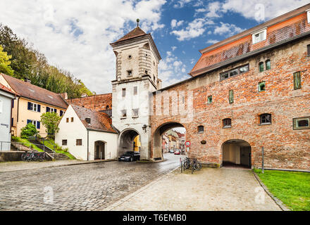 Medieval town Landsberg am lech, Germany Stock Photo