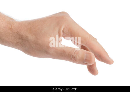 Taking hand Stock Photo