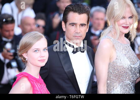 CANNES, FRANCE – MAY 24, 2017: Colin Farrell attends 'The Beguiled' screening at the 70th Cannes Film Festival (Photo: Mickael Chavet) Stock Photo