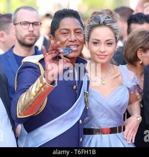 CANNES, FRANCE – MAY 24, 2017: Jermaine Jackson attends 'The Beguiled' screening at the 70th Cannes Film Festival (Photo: Mickael Chavet) Stock Photo