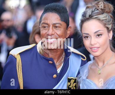 CANNES, FRANCE – MAY 24, 2017: Jermaine Jackson attends 'The Beguiled' screening at the 70th Cannes Film Festival (Photo: Mickael Chavet) Stock Photo