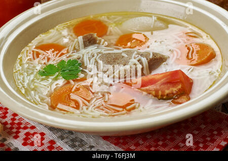 Polish Rosol Stock Photo