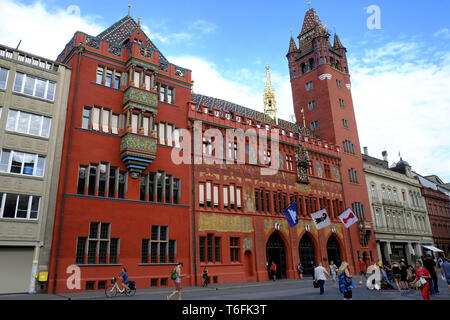 Basle, Town Hall Stock Photo