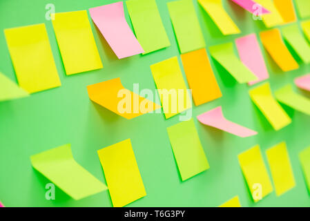 Many reminders in business concept Stock Photo