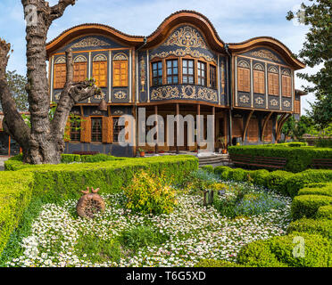 Ethnographic Museum in old town of city of Plovdiv, Bulgaria Stock Photo
