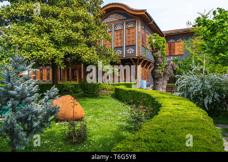 Ethnographic Museum in old town of city of Plovdiv, Bulgaria Stock Photo