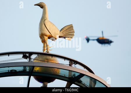 London, UK. 30th Apr, 2019. LONDON Football, 30-04-2019, season 2018/2019, Tottenham Stadium . Semi final Champions League first leg. Stadium during the game Tottenham Hotspur - Ajax Credit: Pro Shots/Alamy Live News Stock Photo