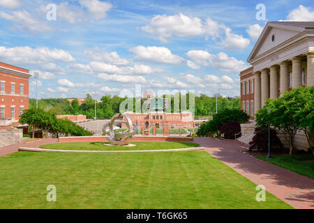 Charlotte, North Carolina, USA. 01st May, 2019. Students, teachers, and community members gather to hold vigil at UNCC. A mass shooting occurred at the university the prior day adding one more school to the list of school shootings in America in the midst of a gun control controversy. Credit: Castle Light Images/Alamy Live News Stock Photo