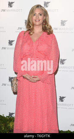 Photo Must Be Credited ©Alpha Press 079965 30/04/2019 Hayley McQueen JW Marriott Grosvenor House London 90th Anniversary In London Stock Photo