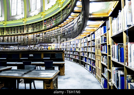 The Round Reading Room in the former british library (British Museum) in London; der frühere Lesesaal in der British Library, als diese noch im britis Stock Photo