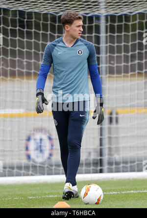 Chelsea goalkeeper Kepa Arrizabalaga Stock Photo - Alamy