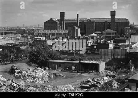 Scrap Yard 1970s Stock Photo - Alamy