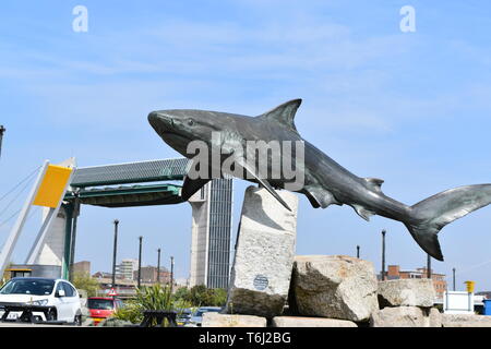 Hull City of Culture Tidal Barrier Stock Photo