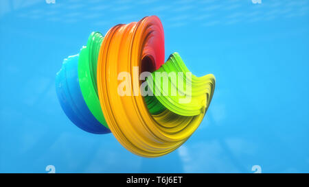 Colorful abstract background illustration Stock Photo