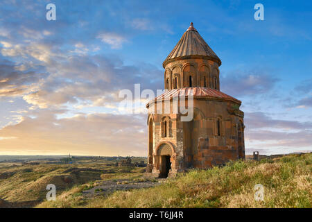 The Armenian church of St Gregory of the Abughamrents, Ani archaelogical site on the Ancient Silk Road ,  Anatolia, Turkey Stock Photo